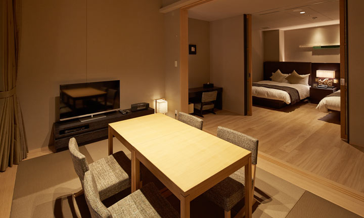 温泉露天風呂付 和洋室