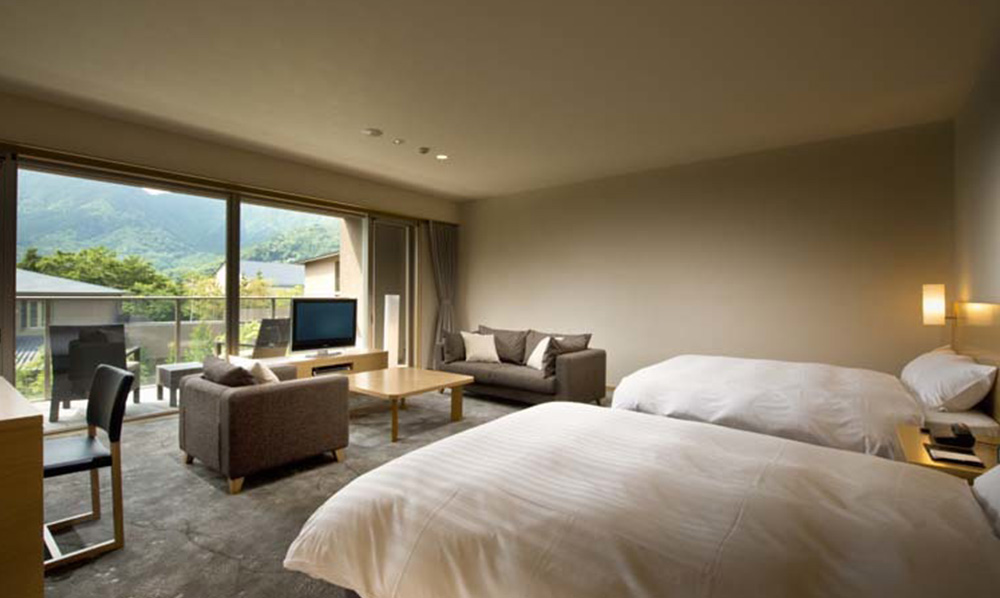 温泉内風呂付洋室・ガーデンビュー