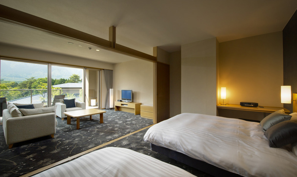 温泉内風呂付洋室・ガーデンビュー