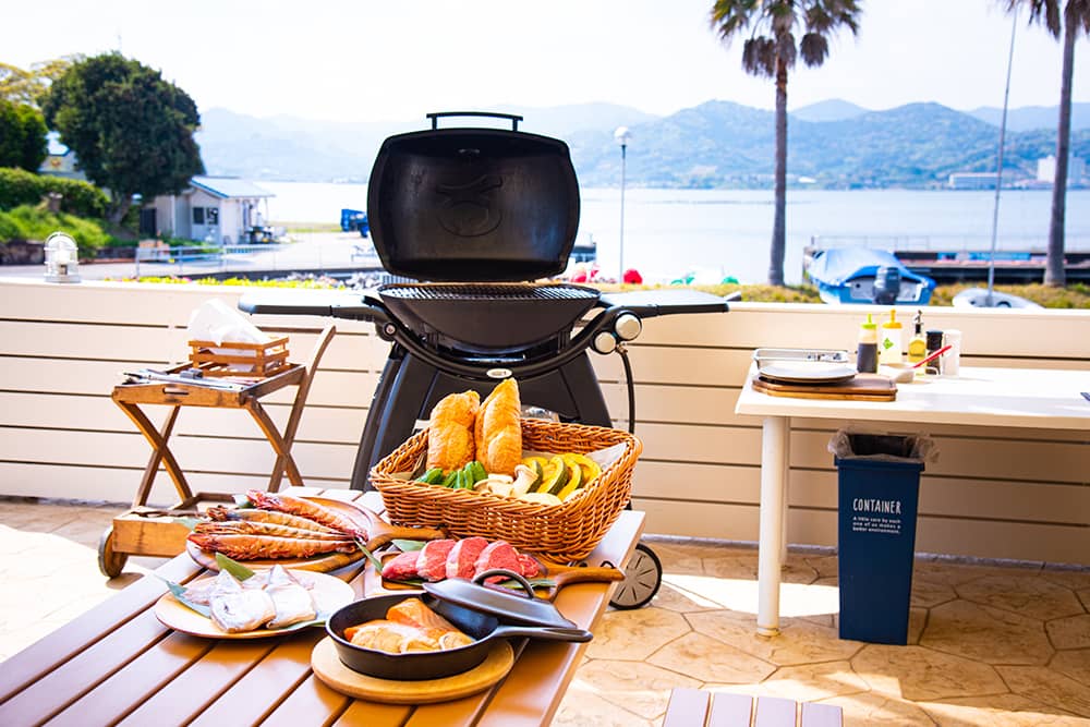 付帯施設:屋外BBQ